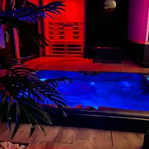La Jacuzzi Et Sauna Privatif Love hôtel